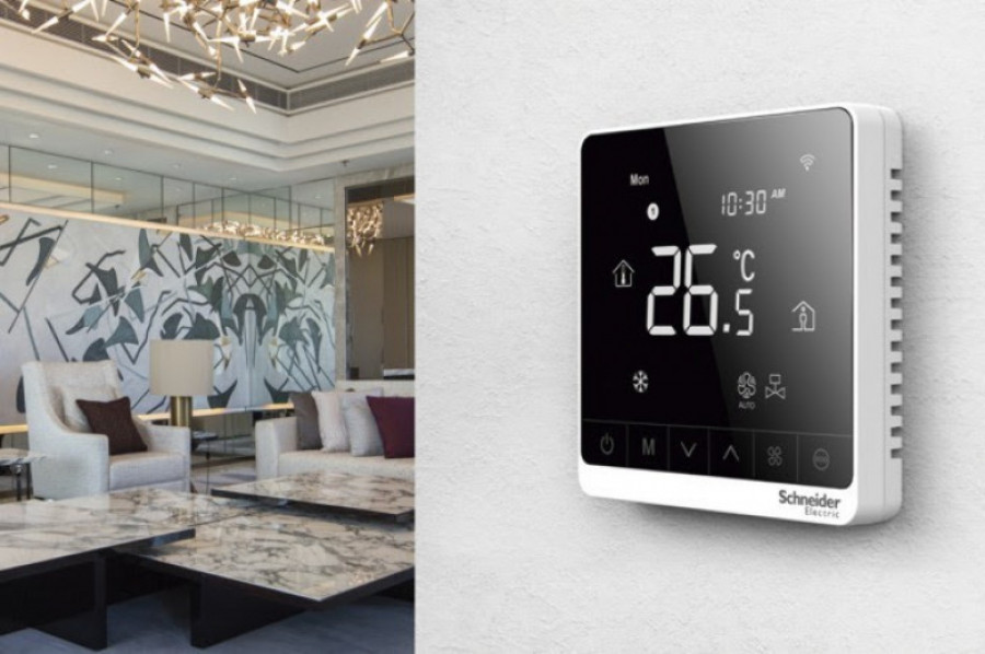 Schneider Electric presenta una nueva gama de termostatos digitales