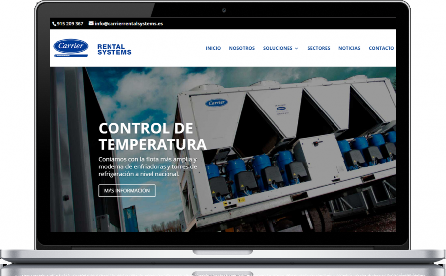 Imagen pantallazo home carrier rental 27606
