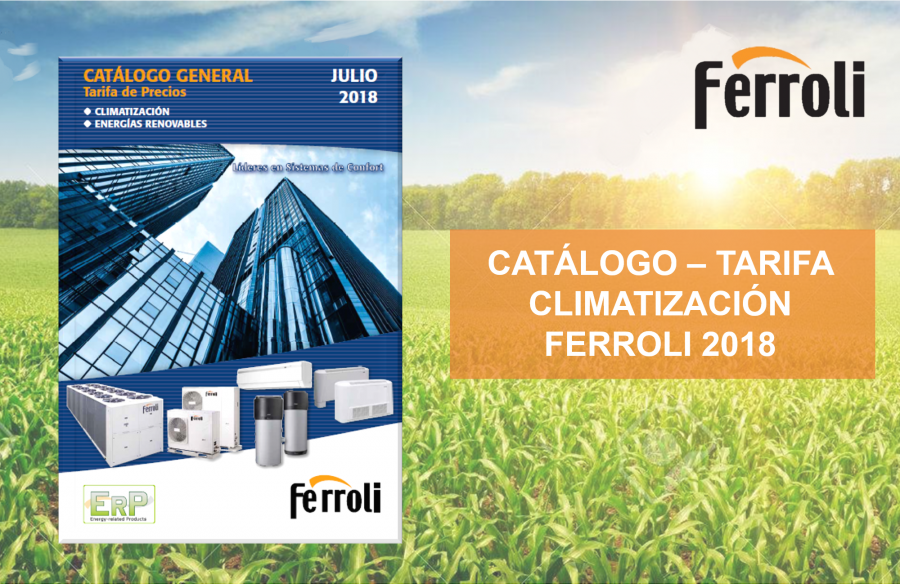 Ferroli catalogo tarifa climatizacion 2018 25497