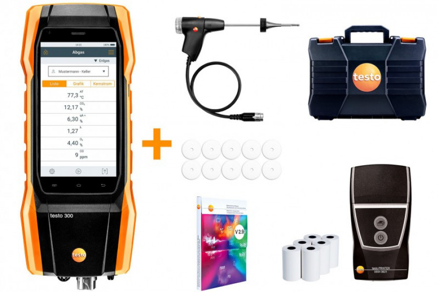 Testo 300 longlife set 25343