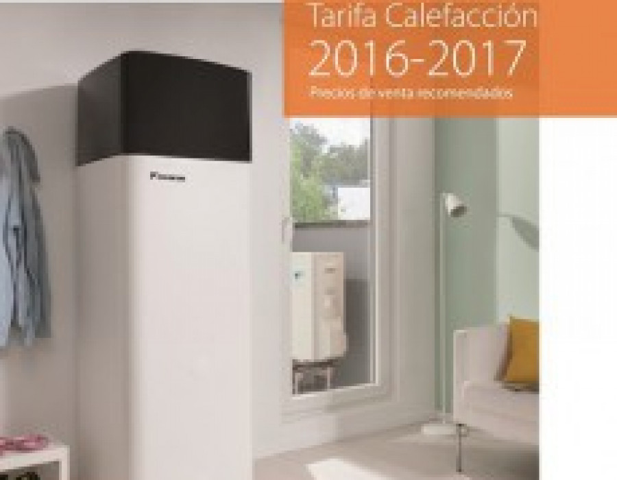 Daikin tarifa calefaccion 19843