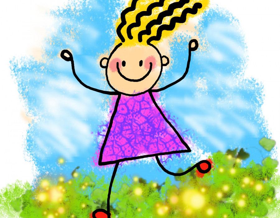 Niña dibujo