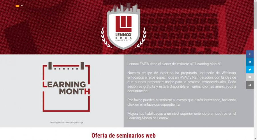 Lennox webinars