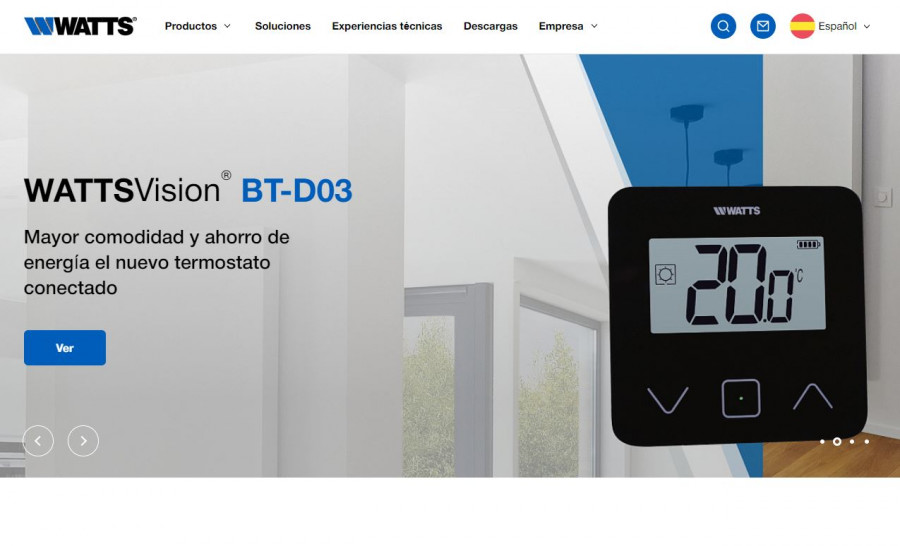 Watts watter nueva web