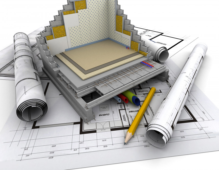 Aislamiento construccion concepto123rf