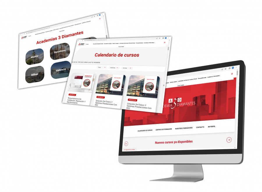 Mitsubishi Electric lanza nueva  Academia 3 Diamantes  online
