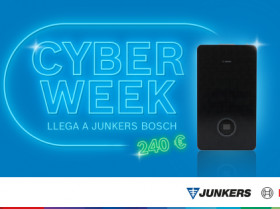 La Cyber Week llega a Junkers Bosch con hasta 240€