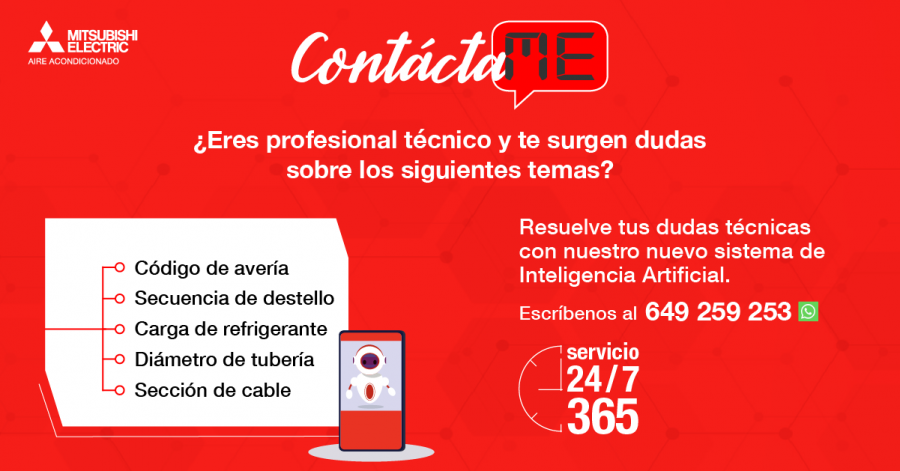 Mitsubishi Electric contactos