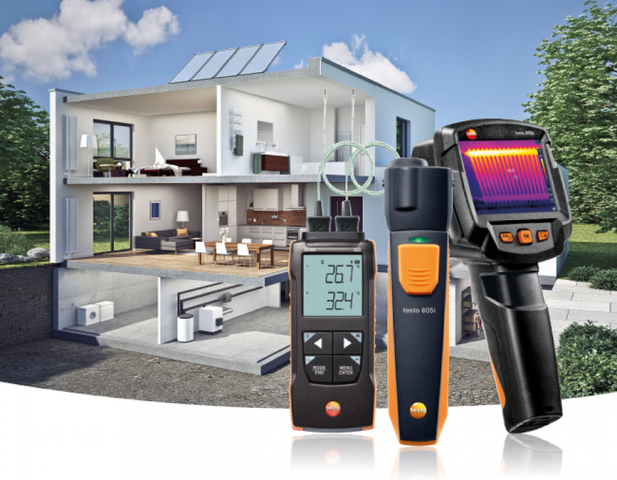 Testo cámaras termográficas calefacción
