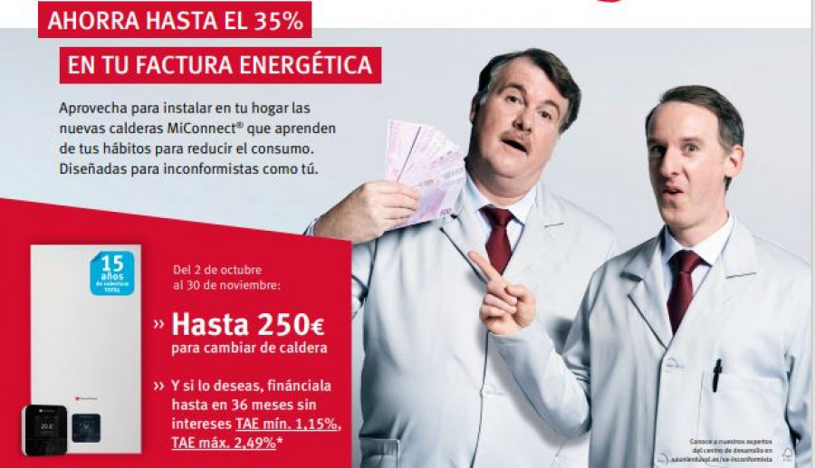 Saunier Duval promoción calderas MiConnect