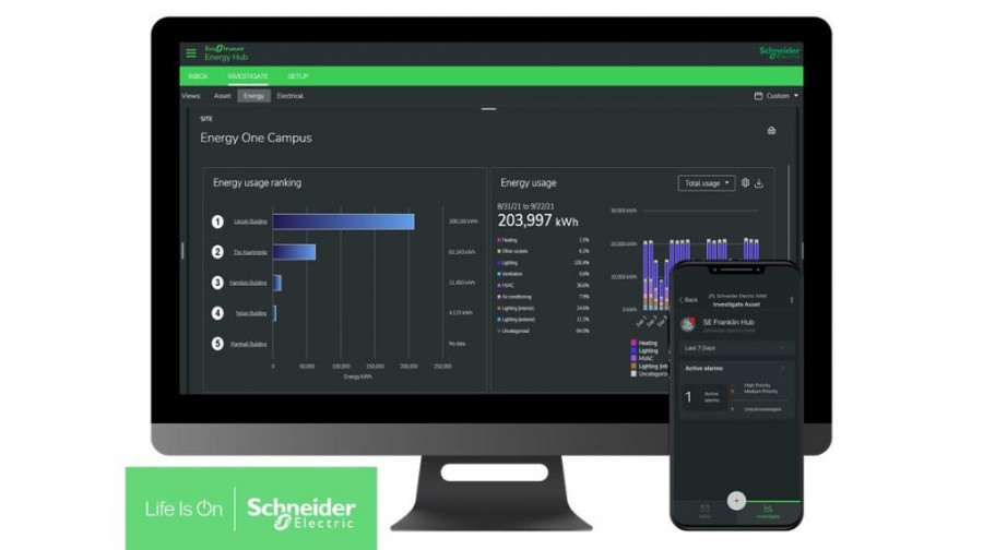 Schneider Electric Empowers Building Owners and Operators to Achieve Net Zero Carbon Goals with EcoStruxure Energy Hub jpg jpg panoramic