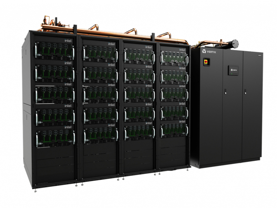 Vertiv liquid cooling system